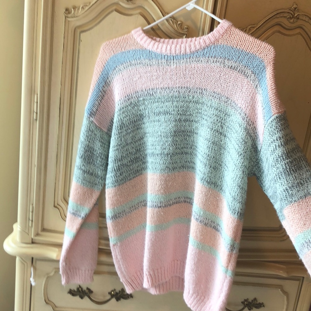 Cute pastel sweater